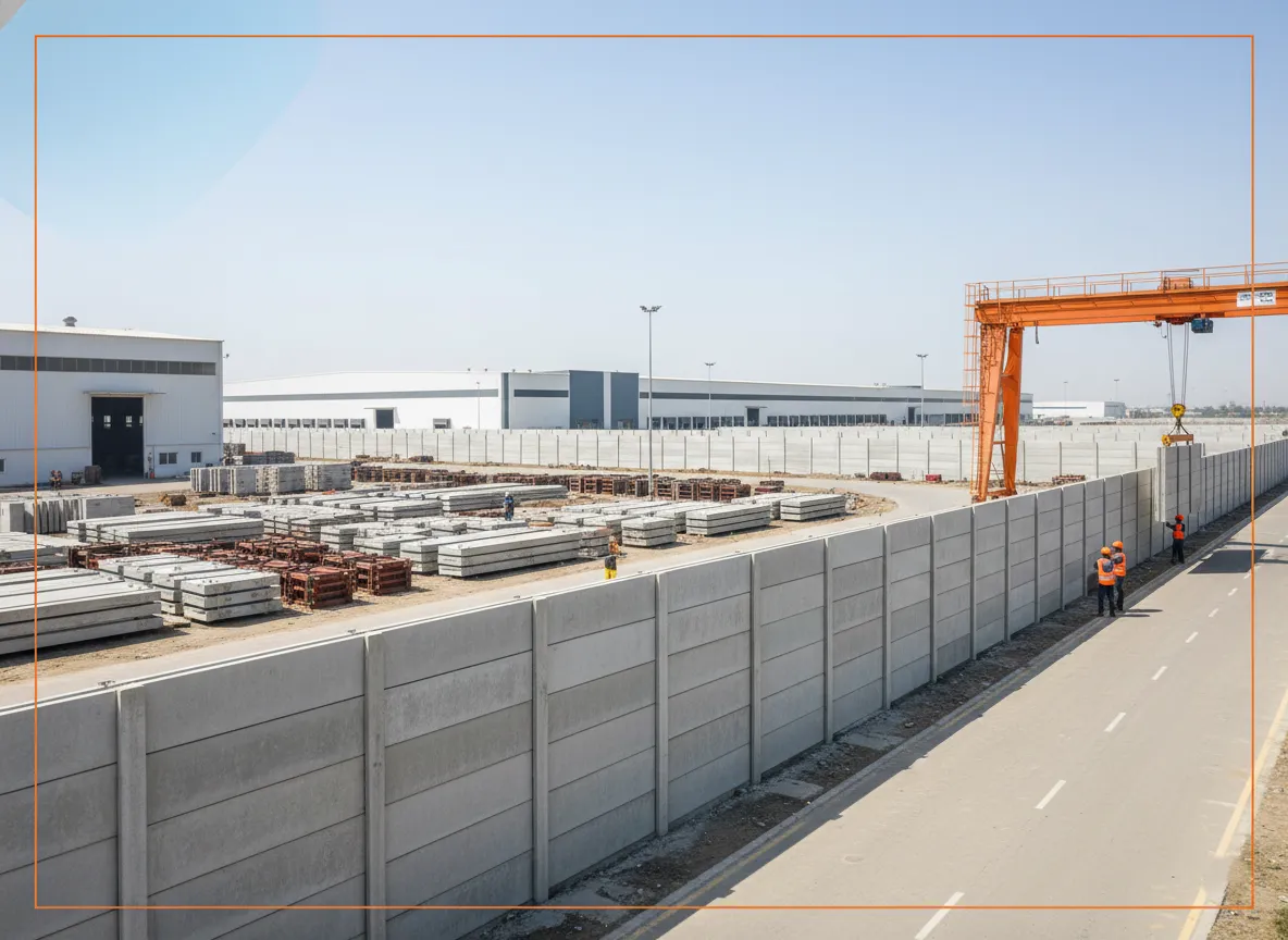 RCC Precast Boundary Wall Manufacturer in Nanded